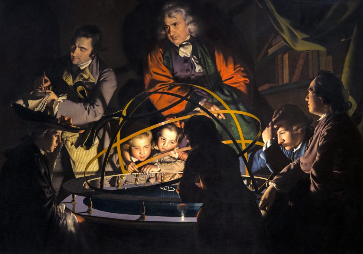 Joseph Wright Of Derby Filozof Prezentujący Model Układu Słonecznego Joseph Wright of Derby Mr. and Mrs. Thomas Coltman | Pufoświat